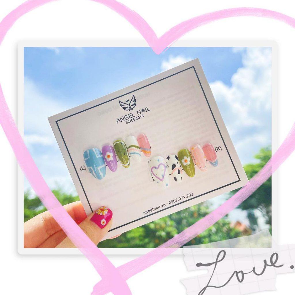 Angel NAIL - Đào tạo khóa học nail chuyên nghiệp Bình Thạnh - TP.HCM 22 nail box hoat hinh